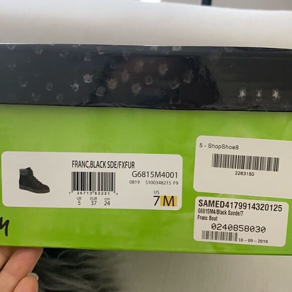 Sam Edelman Suede Lace Up Franc Ankle Boots - Picture 13 of 13